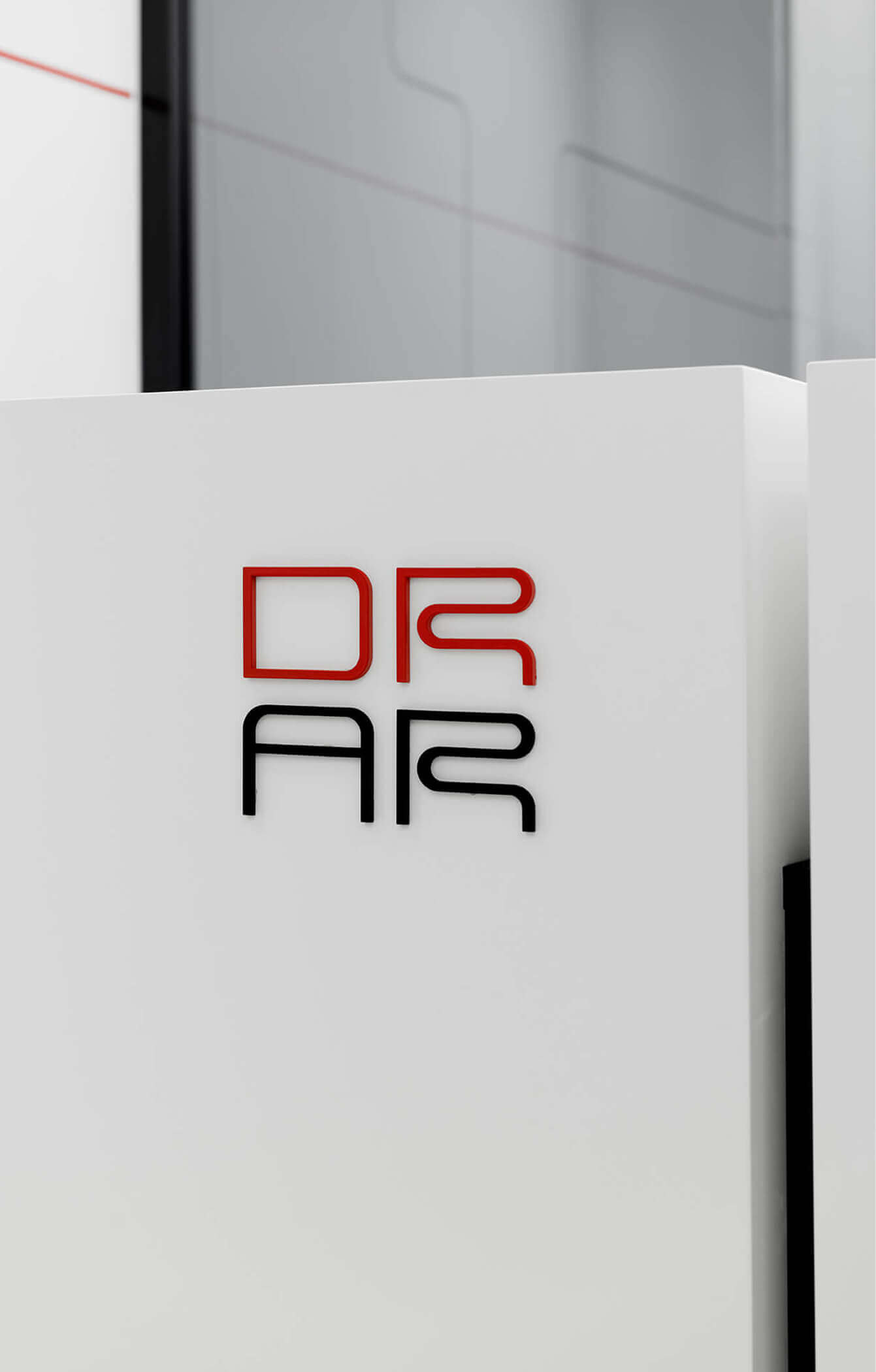 Dr.ar signage design.