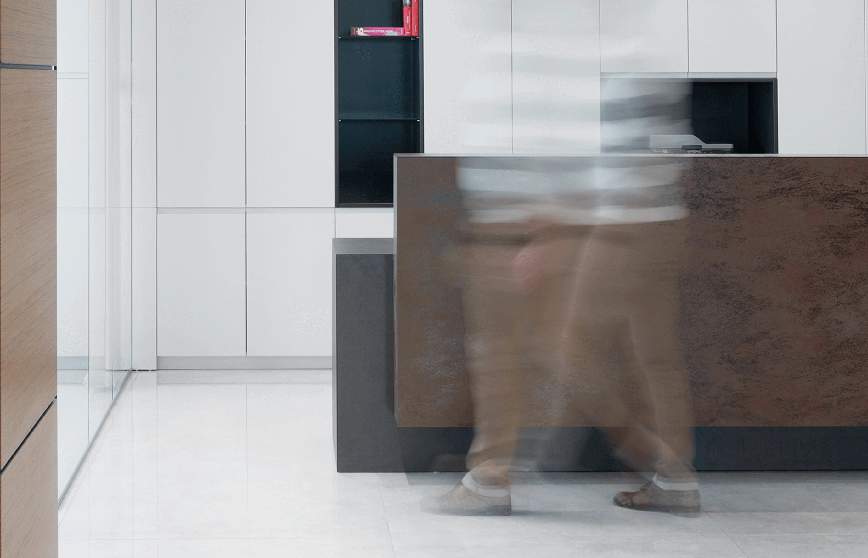 A close up of the Sasha Bakery business card.