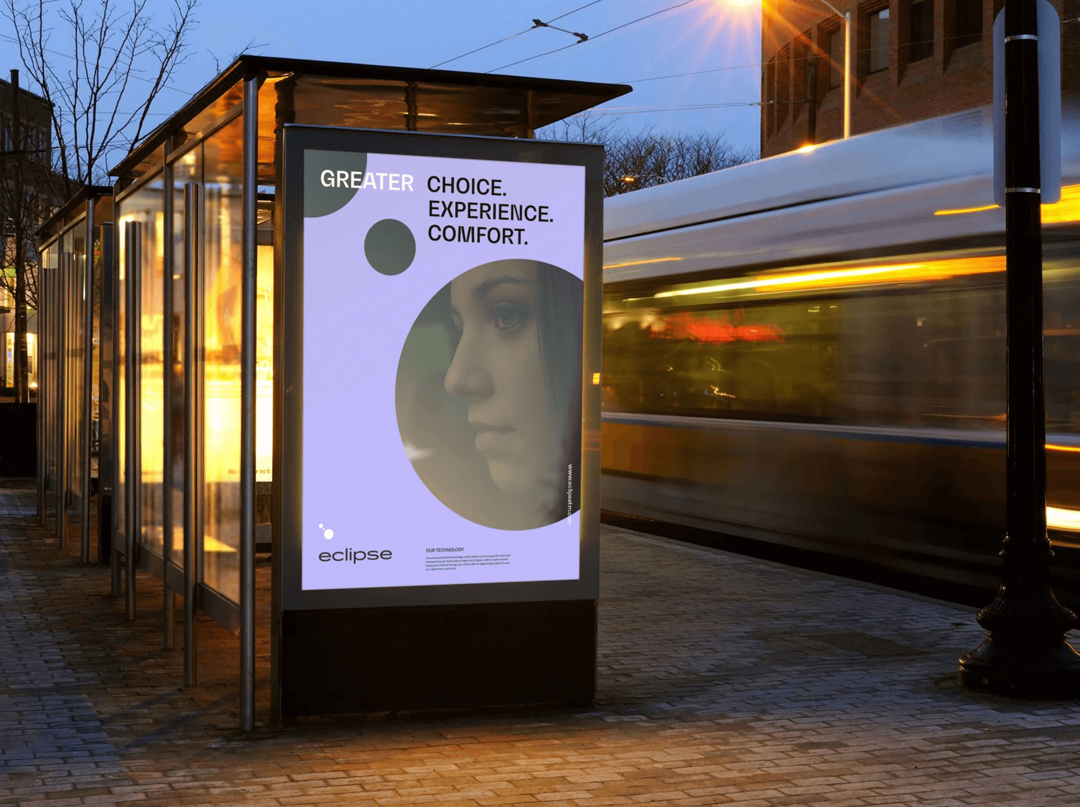 Eclipse company's billboard.